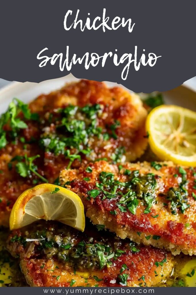 Chicken Salmoriglio