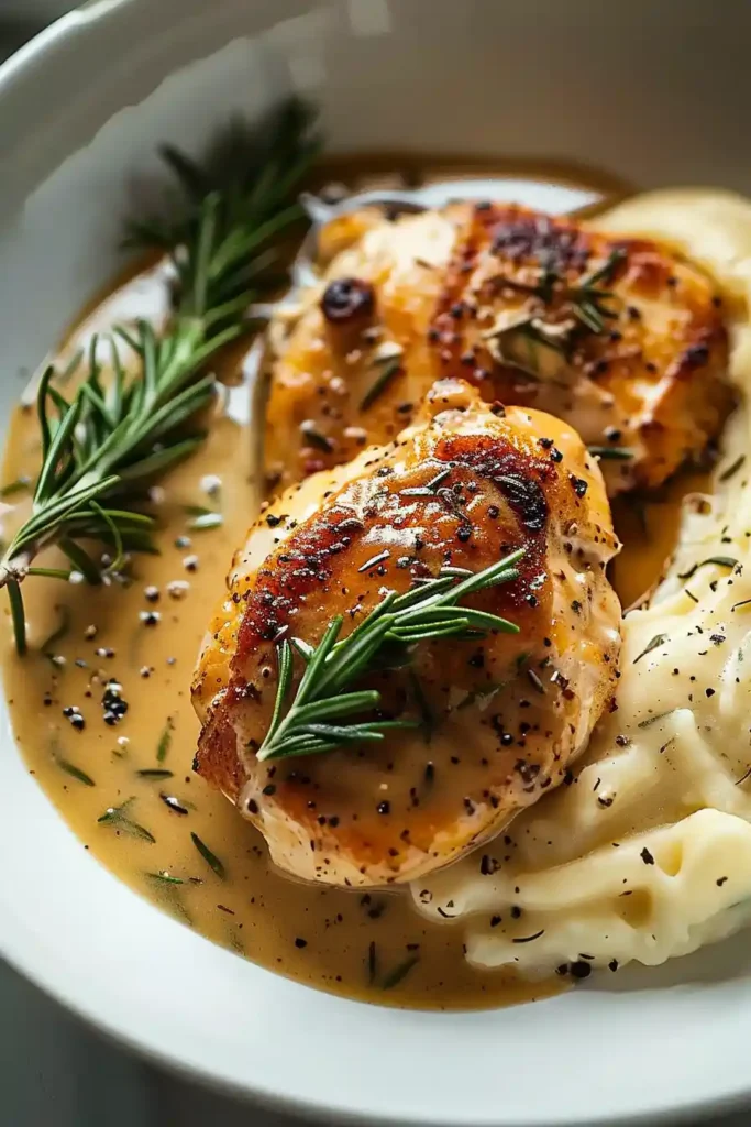 Creamy Rosemary Dijon Chicken