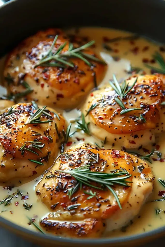 Creamy Rosemary Dijon Chicken