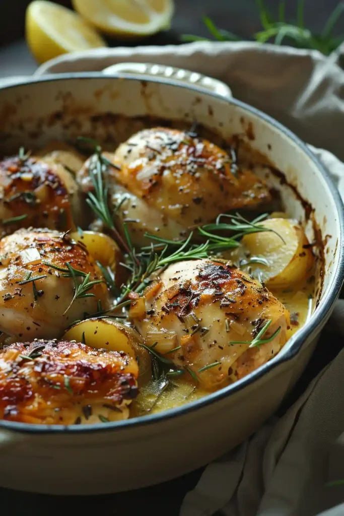 Creamy Rosemary Dijon Chicken
