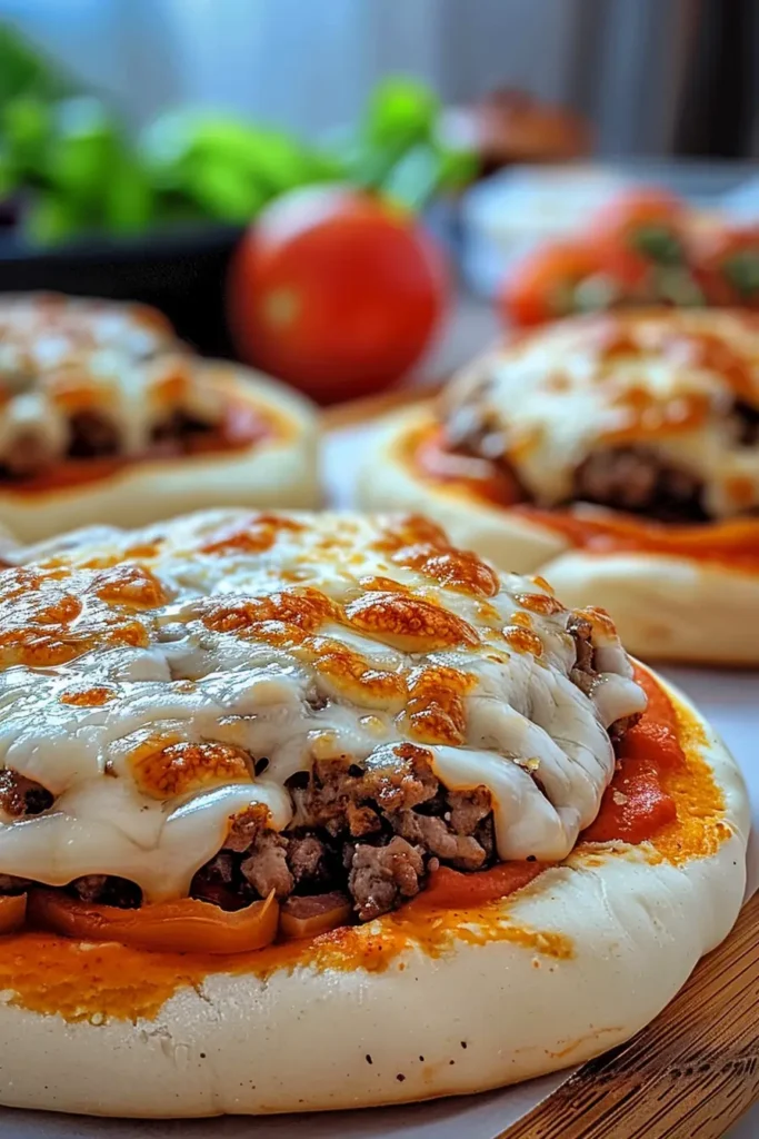 Old School Pizza Burgers