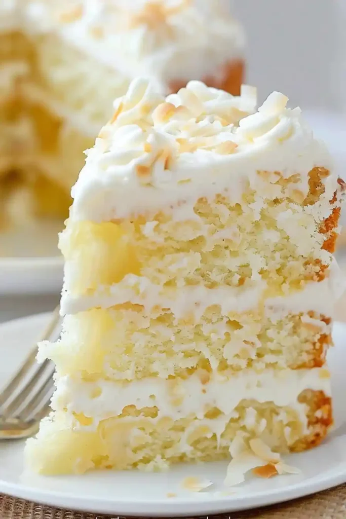 Pineapple Coconut Dream Cake