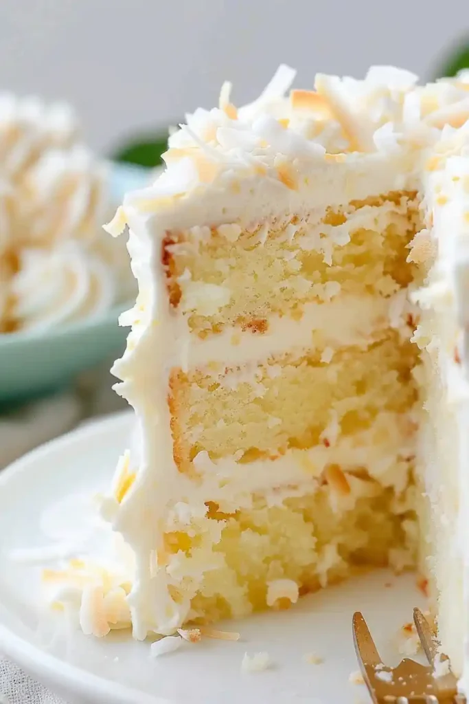Pineapple Coconut Dream CakeV