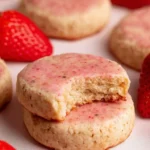 Strawberry Shortbread Cookies