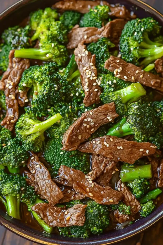 beef and broccoli stir fry