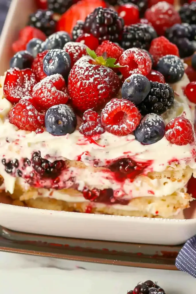 Berry Chantilly Tiramisu