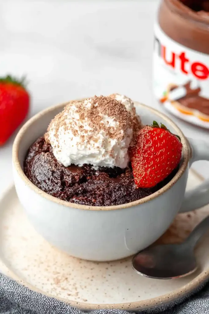 Nutella Mug Cake