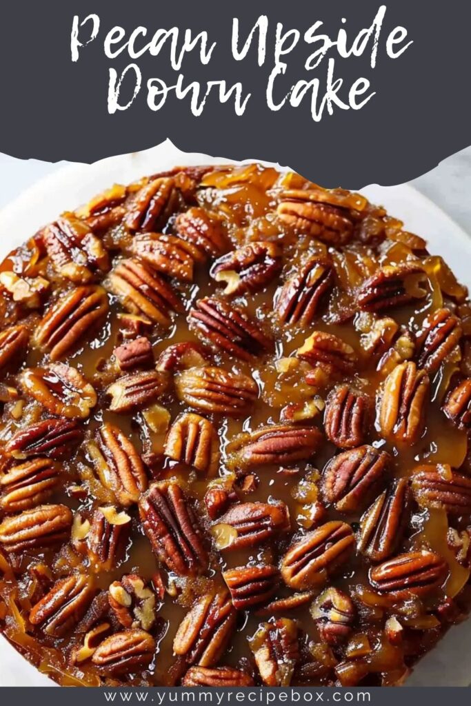 Pecan Upside Down Cake