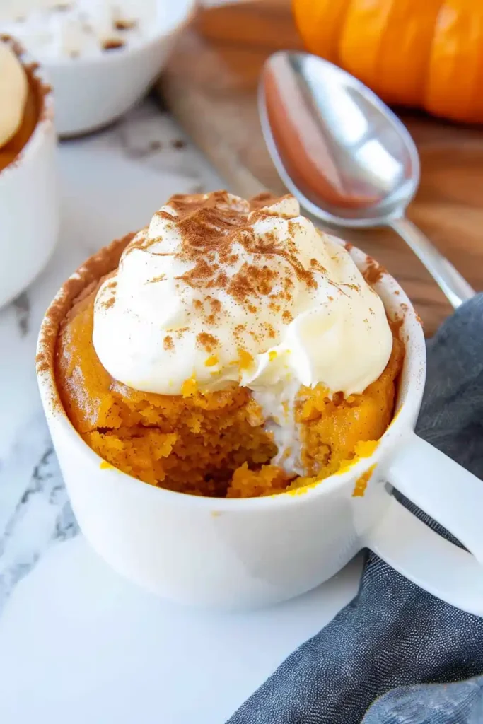 Pumpkin Mug Cake
