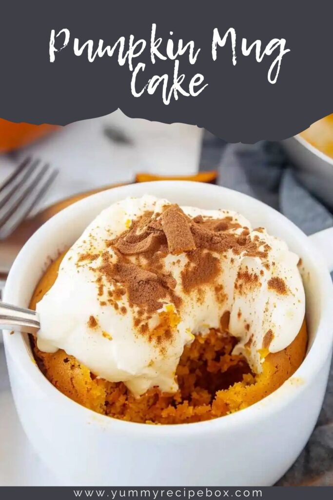 Pumpkin Mug Cake