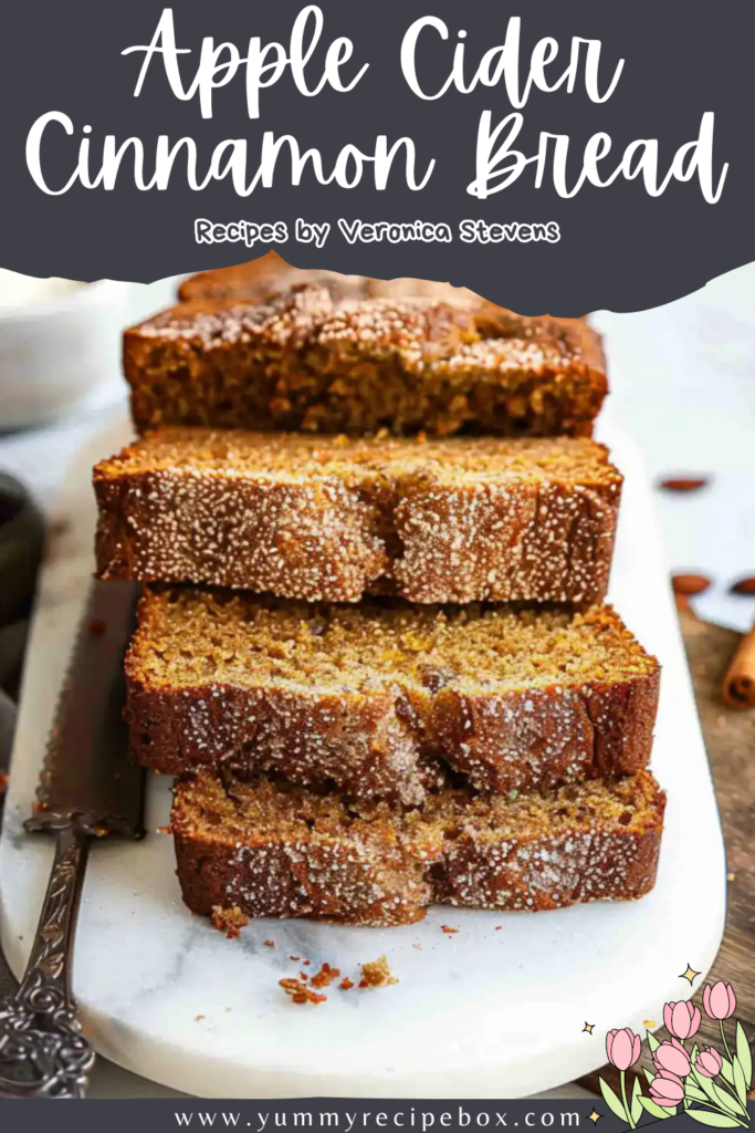 Apple Cider Cinnamon Bread