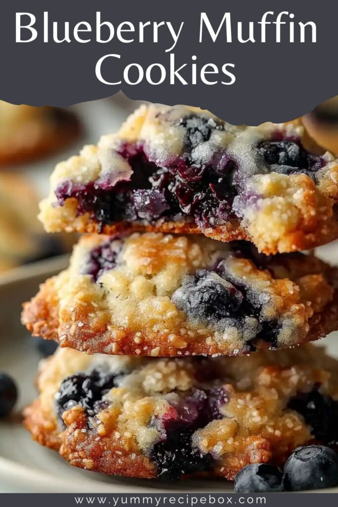 Blueberry Muffin Cookies