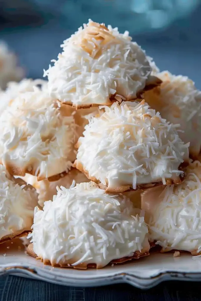 Coconut Meringue Cookies