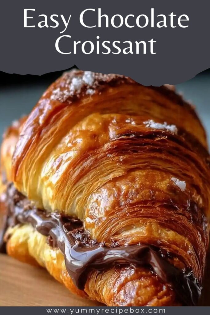 Easy Chocolate Croissant