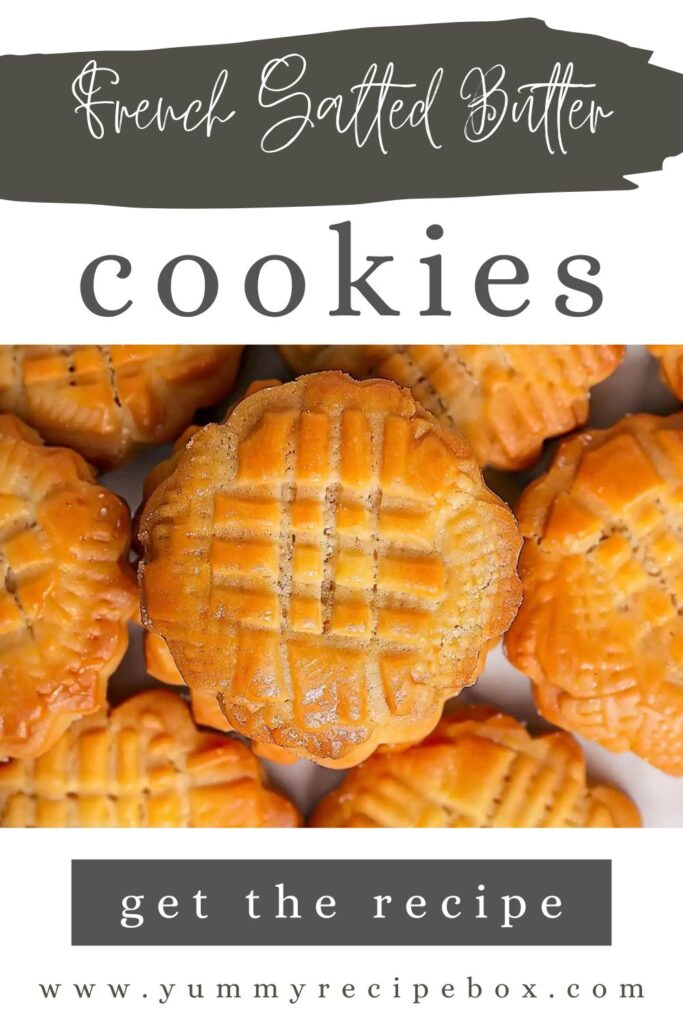 French Salted Butter Cookies