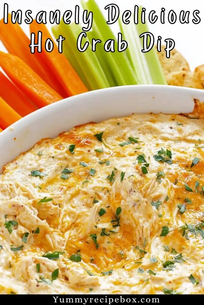 Insanely Delicious Hot Crab Dip