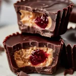 Peanut Butter and Jelly Chocolate Cups
