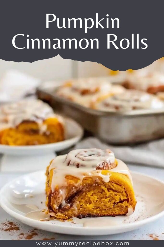Pumpkin Cinnamon Rolls 