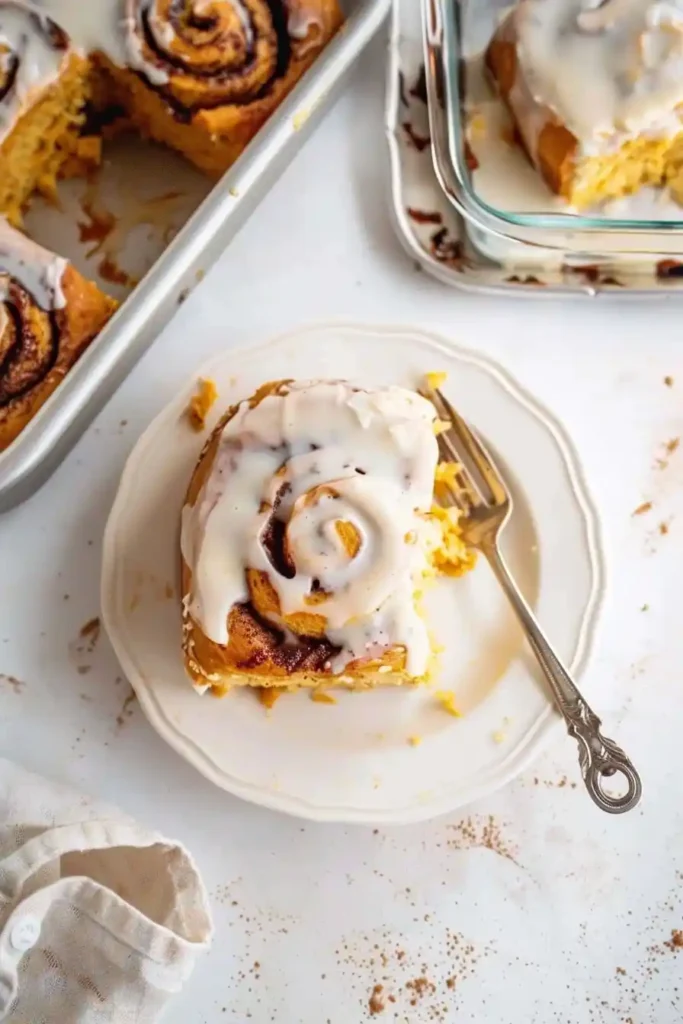 Pumpkin Cinnamon Rolls
