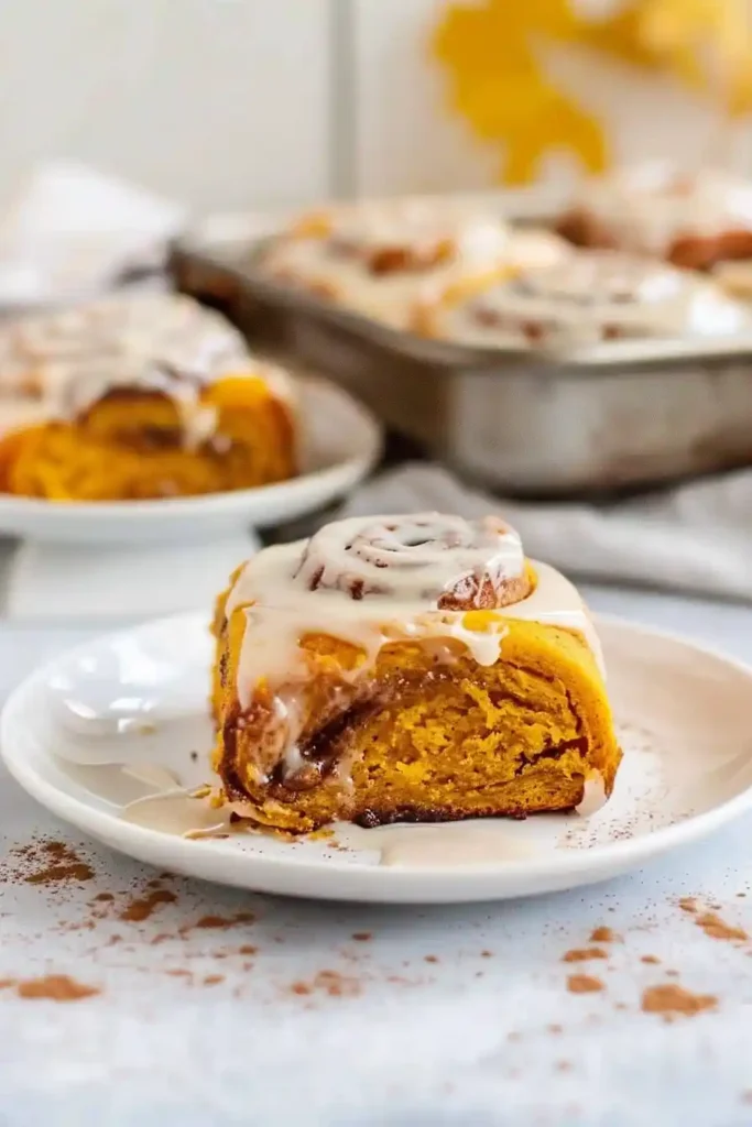 Pumpkin Cinnamon Rolls