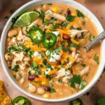 Slow Cooker White Chicken Chili