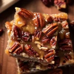 Easy Toffee Pecan Dream Bars