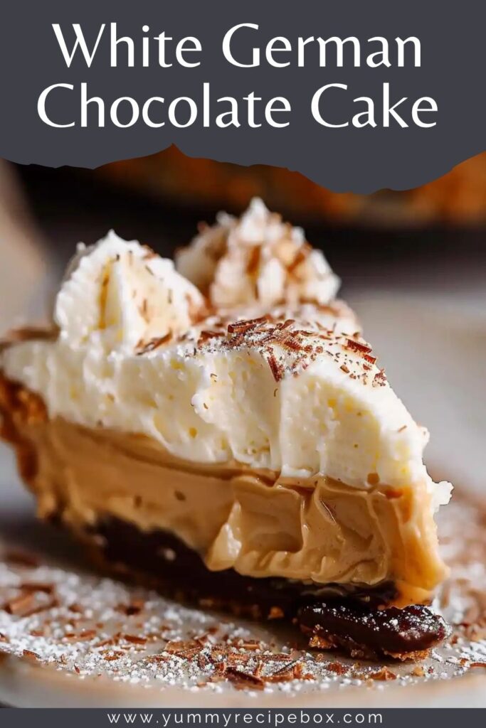 White German Chocolate Cake