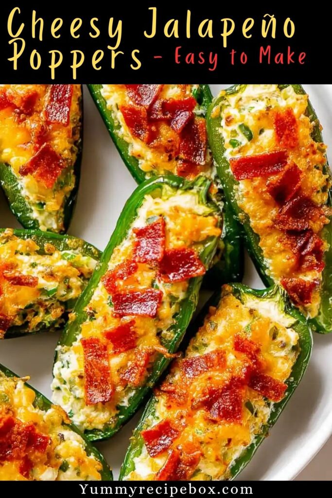 Cheesy Jalapeño Poppers