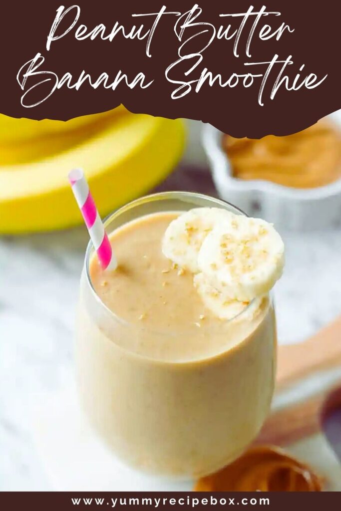 Peanut Butter Banana Smoothie