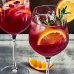 No-Added-Sugar Sangria Mocktail