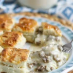 Biscuits and Gravy Casserole