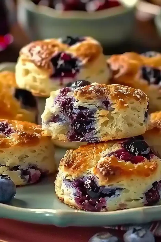 Blueberry Biscuits