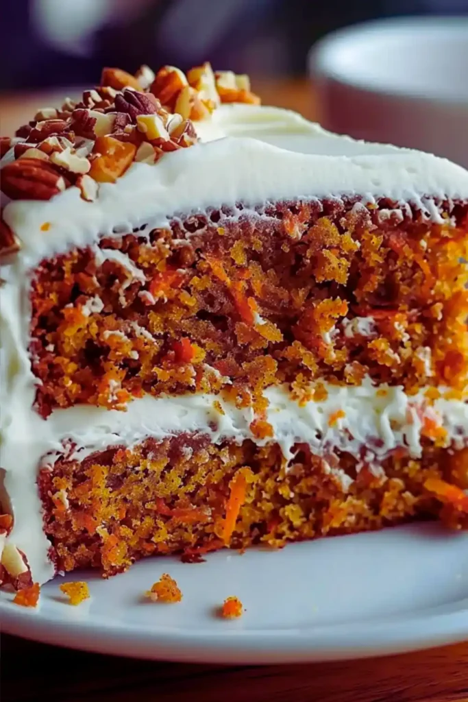 Carrot Cake with Cream Cheese Frosting