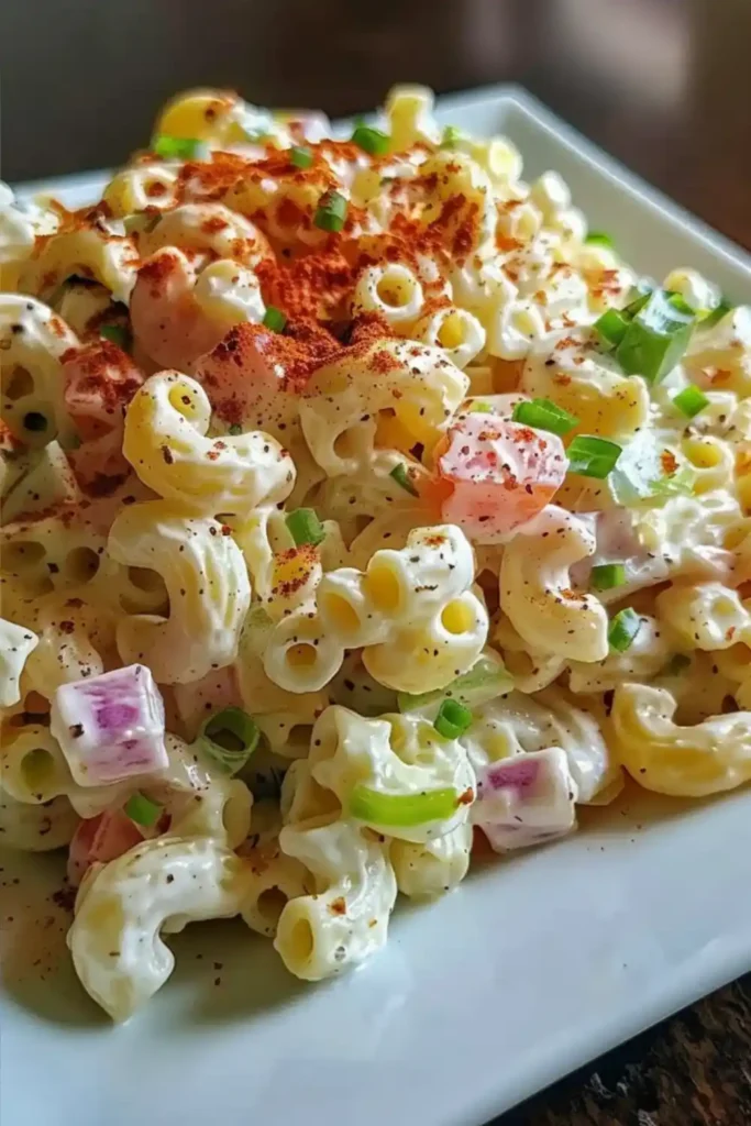 Simple Macaroni Salad Recipe