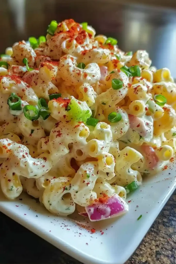 Simple Macaroni Salad Recipe