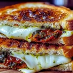 Sun-Dried Tomato Pesto Grilled Cheese