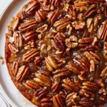 Vegan Pecan Upside Down Cake