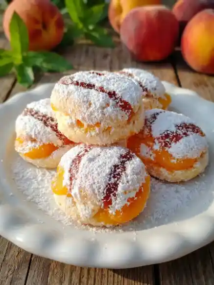 Italian Peach Summer Cookies